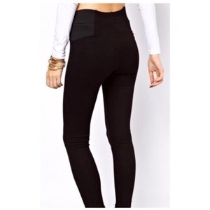 Zara Basic Collection Black Leggings